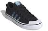 Originals Nizza Abrasion Resistant Low Top Kids' Skateboarding Shoes Black Blue EF5429
