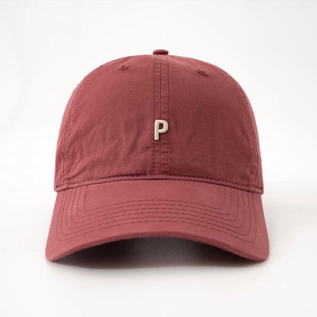 Hats for Men and Women Spring and Summer Small Letters  Soft Top Baseball Cap  Wide Brim  Big Head  Baseball Cap  Casual Trend