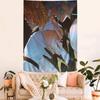 Genshin Impact Kaveh Alhaitham Anime Tapestry Hippie Flower Wall Carpets Dorm Decor Cheap Hippie Wall Hanging