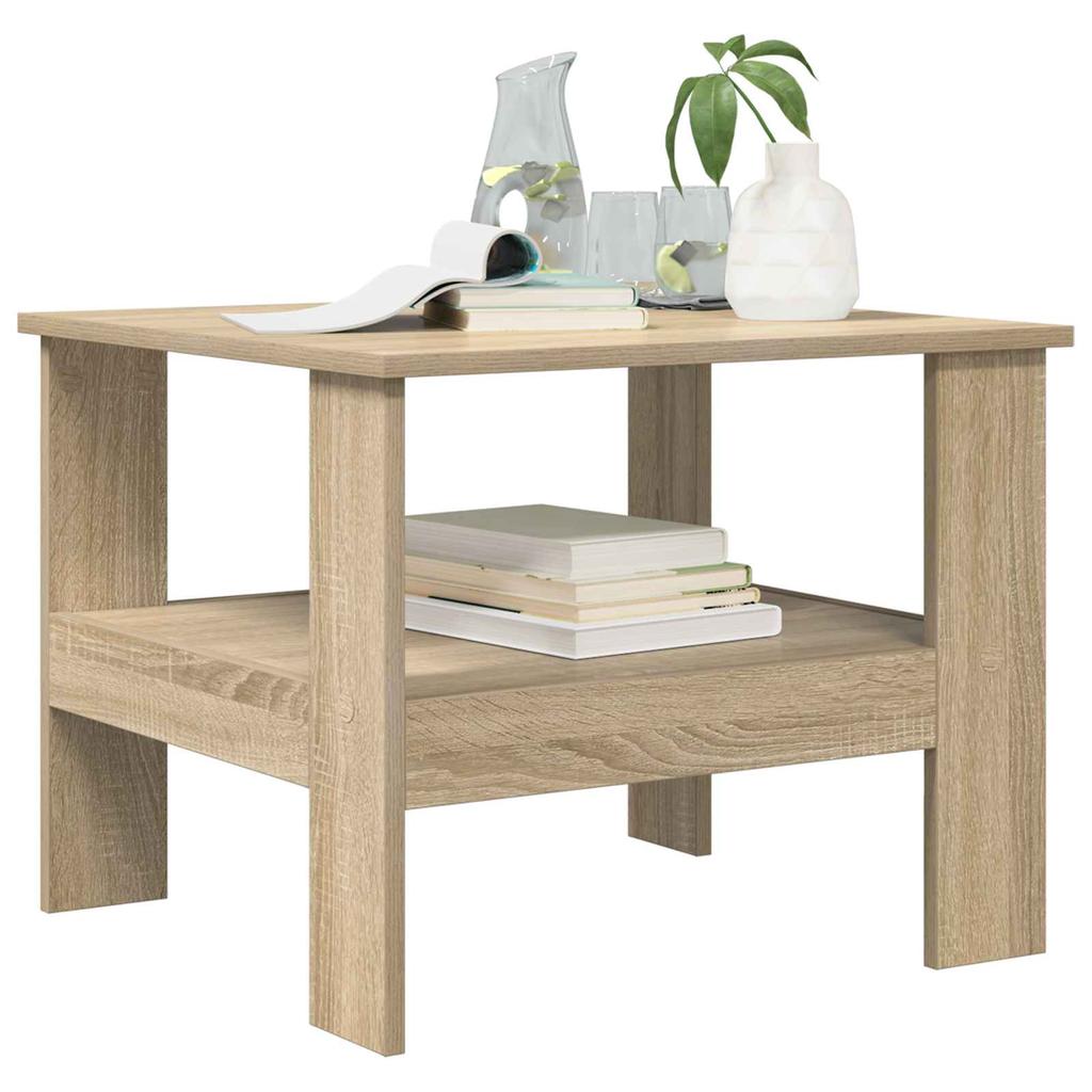 Coffee Table Sonoma Oak 57 x 55 x 45 cm Engineered Wood