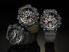 Casio G-SHOCK Reloj de Cuarzo Analógico Resistente a Golpes y al Agua 200M de Acero Inoxidable para Hombre GWG-100-1A
