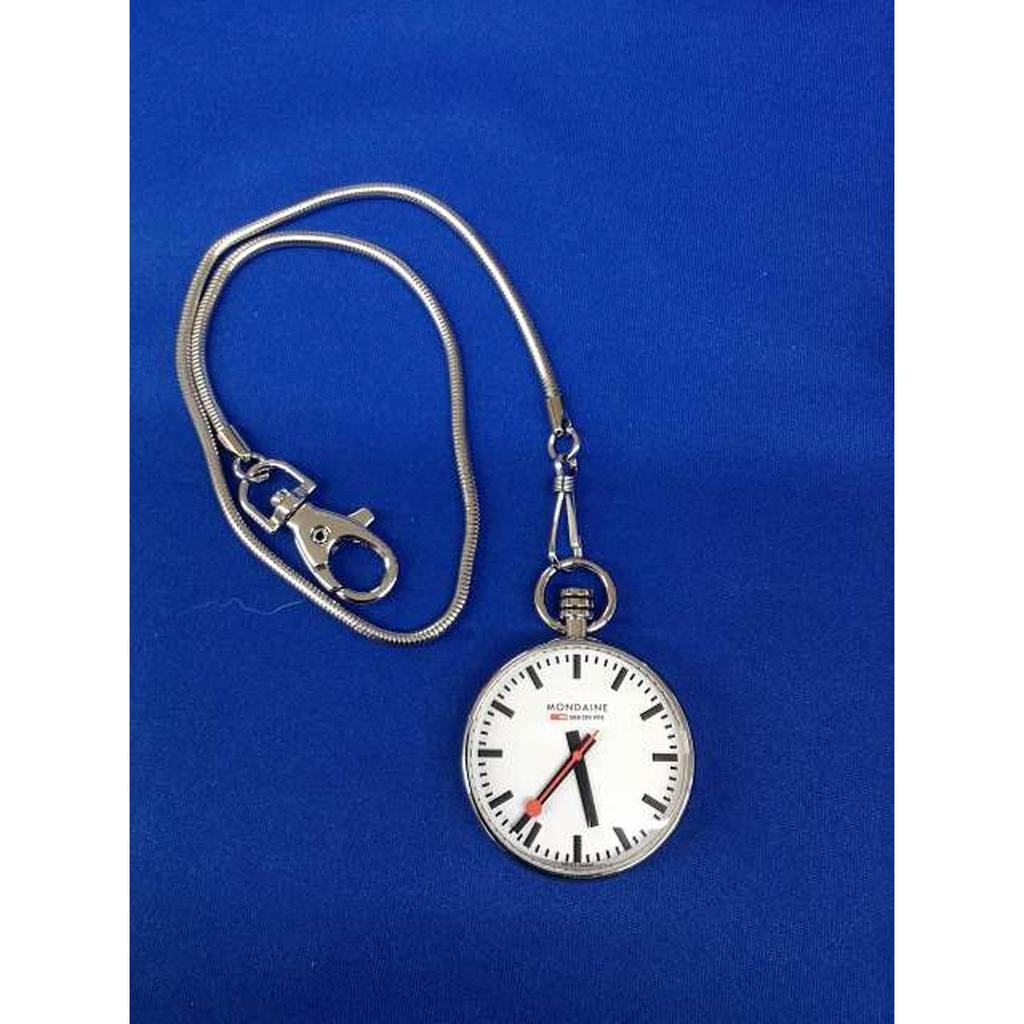 Used MONDAINE A660.30316.11SBB pocket watch