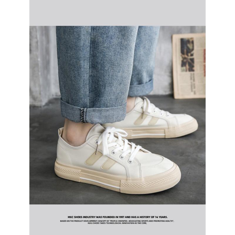 Summer breathable 2 new ice silk umbrella cloth board shoes boys versatile low-top men's canvas shoes trendy shoes