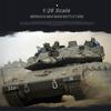 Ensemble de construction de chars de combat principaux Merkava MK4 de la Seconde Guerre mondiale - Briques de construction - Modèle réduit d'arme militaire - Jouet pour enfants - Cadeau pour garçons