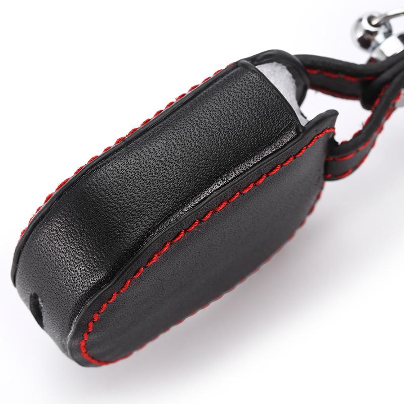 Genuine Leather Key Cover for Ford F150 Raptor Remote with Four/Five Button Compatibility