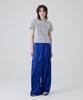 Dangled Drop Dgdp Balloon Fit Curved Line Track Pants_Blue