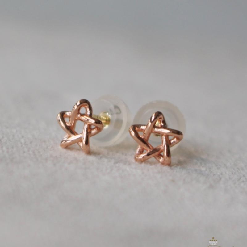 RookieStar 14k Mini Star Earrings R1rreg003