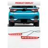 2PCS Auto Lighting LED Rear Fog Lamp For Toyota Raize 19-22 Tanto-Custom Brake Light Rear Bumper Decoration Lamp