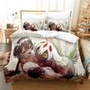 Fashion Printing Anime Made in Abyss Bedding Set Boys Girls Twin Queen Size Duvet Cover Pillowcase Bed Kids Adult Home Textiles