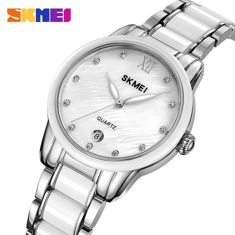 New Quartz Watch Ladies Niche Premium Waterproof Student Ladies Watch серебряный