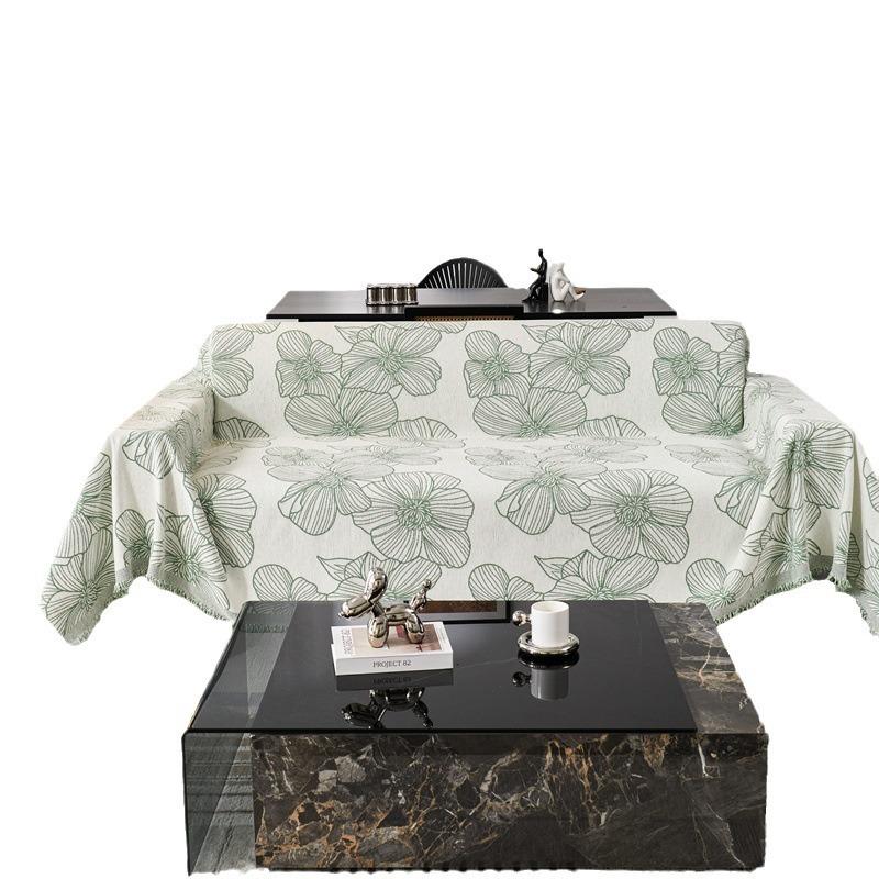 Chenier Premium Style Light Luxury Sofa Cover Towel Universal In All Seasons, Anti-cat Scratch Sofa Blanket Full Cover Cloth Towel One Piece