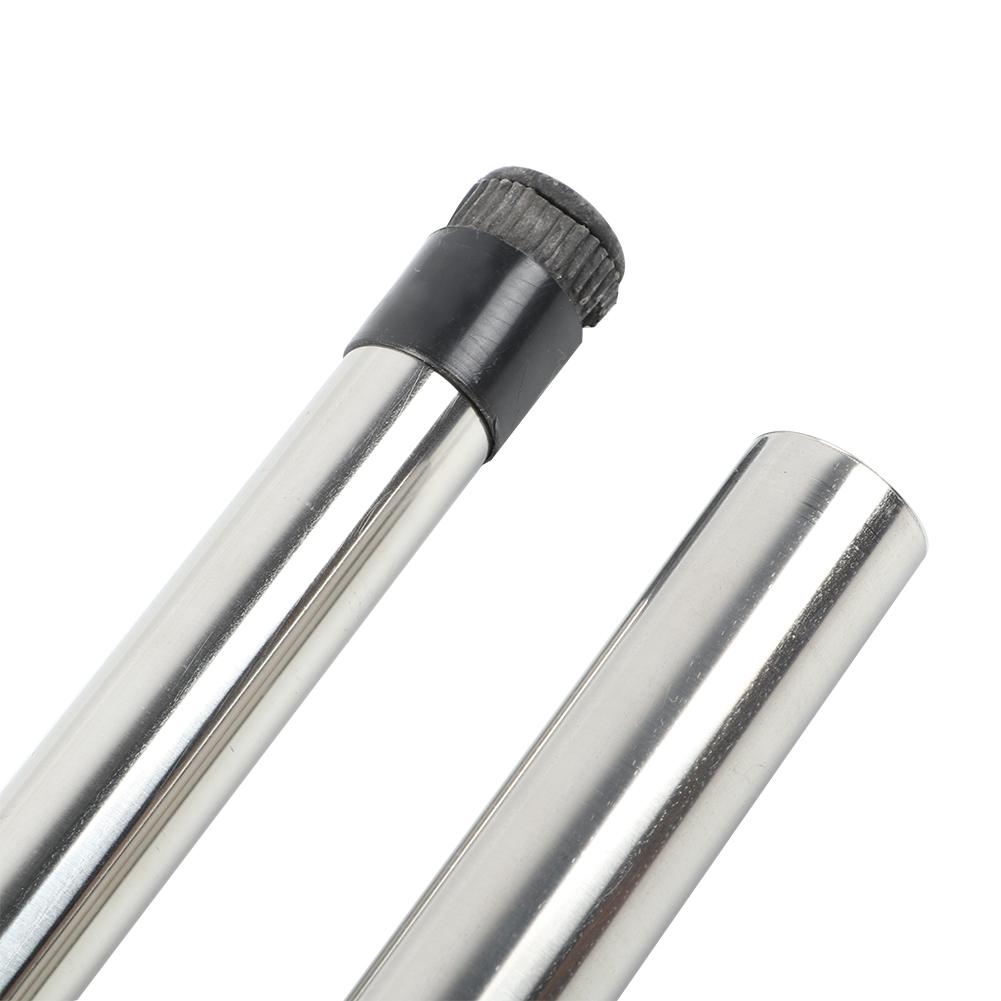 58-98cm Stainless Steel Extendable Telescopic Rod Rail Clothes Hanging Poles Clothing Organizer for