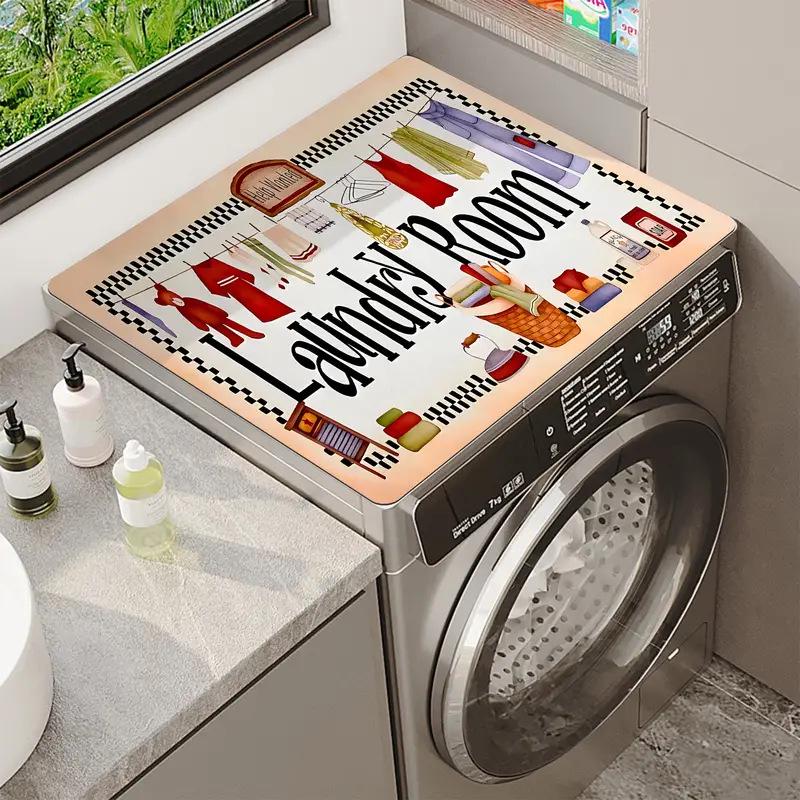 Temu: Waterproof Covers for Household Appliances - Washing Machines, Tabletops, Microwaves, and Refrigerators.