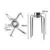 Rotisserie BBQ Forks 2pcs/set Rotisserie Meat Fork Kitchen Tools Stainless Steel BBQ Forks Charcoal Chicken Grill BBQ Tool