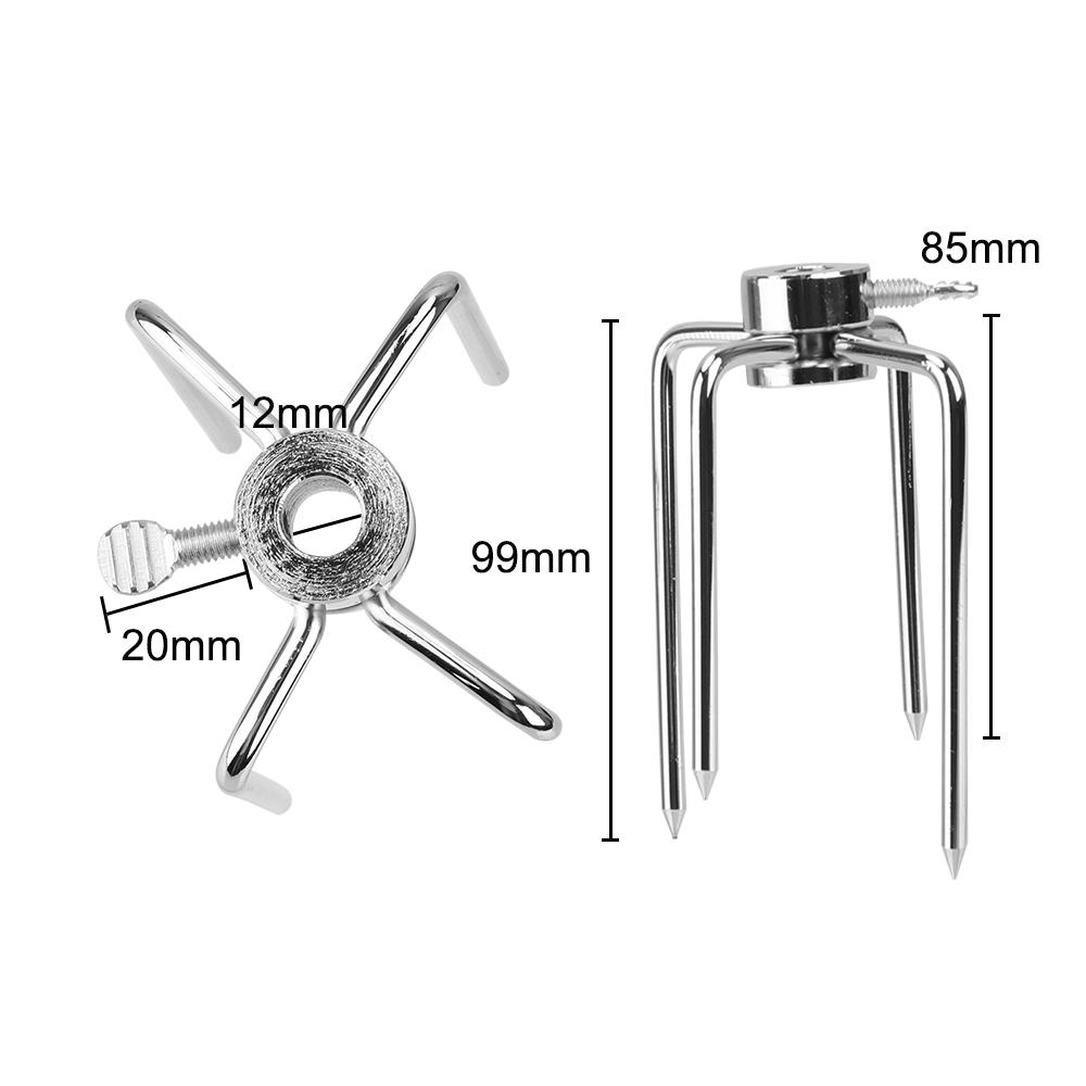 Rotisserie BBQ Forks 2pcs/set Rotisserie Meat Fork Kitchen Tools Stainless Steel BBQ Forks Charcoal Chicken Grill BBQ Tool