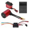 S3650 3100KV Brushless Motor Combo 60A 25kg Servo Sensorless Motor ESC Combo for 1 10 RC Car