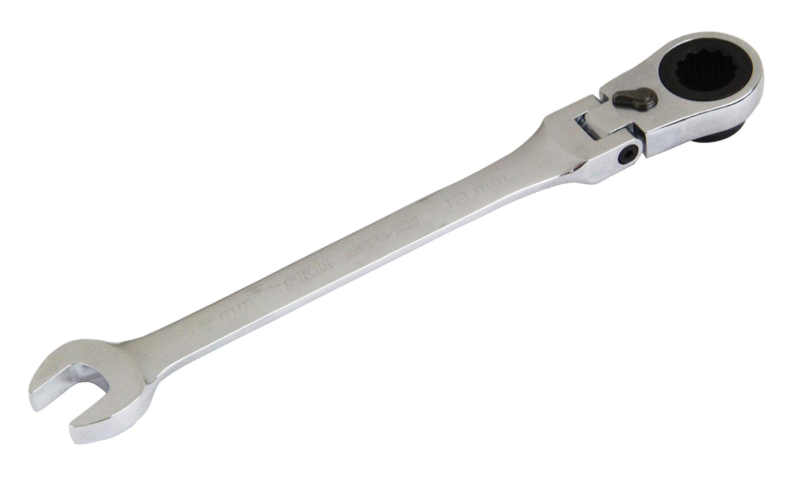 SK11 Flex Reversible Ratchet Wrench Usable in Recessed 12mm, Spaces, MSFR-12R