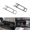 For Toyota Yaris CROSS 2021 2022 ABS Car Accessories Center Control Gear Shift Panel Frame Trim Carbon Fiber Style/Glossy Black