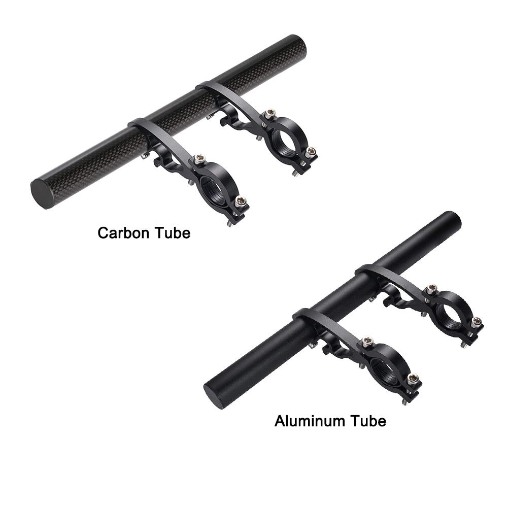 25cm Bike Handlebar Extender Bracket MTB Extension Bracket Extender Holder Bike Headlight Mount Bar Cycling Accessories