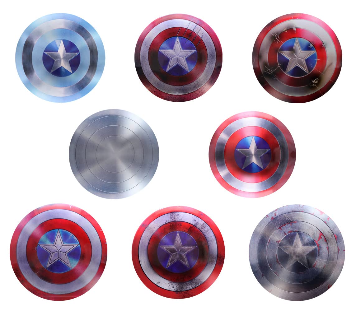 

Коллекция Porcelain Shield Marvel/Сага Бесконечности Капитан Америка (Коробка из 8 шт.) красный
