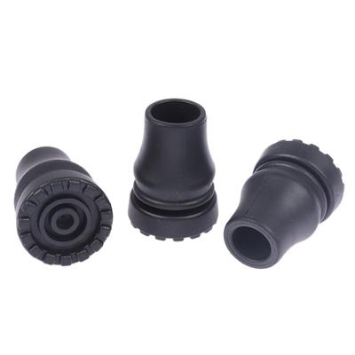 Rubber Tips For Old Man Hiking Poles Trekking Poles Solid T-Handle Walking Stick