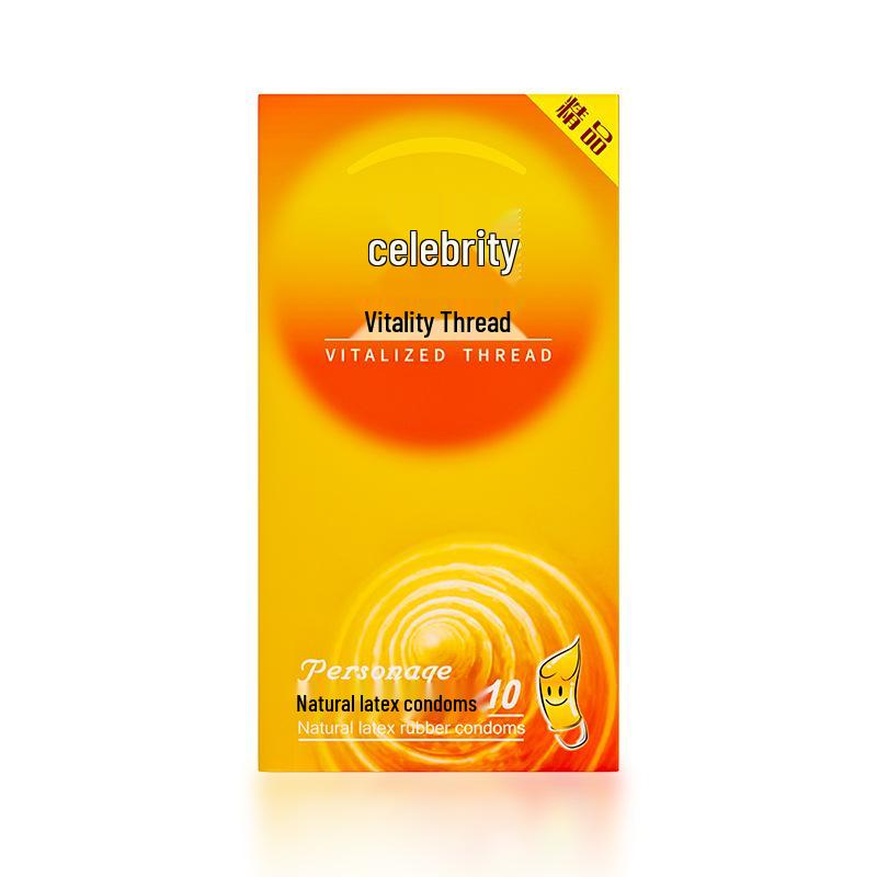 Ultra Thin Ribbed & Lubricated Condoms with Hyaluronic Acid - 10 Pack Adult Sex Toy