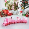 Merry Christmas Plastic Train Decorations for Home 2026 Xmas Ornament Navidad Noel Gifts New Year 2026 Gifts Holiday Decor
