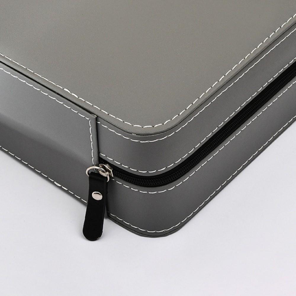 PU Watch Storage Box 6/10/12 Grids Watch Organizer Multipurpose Watch Display Box  Travel Case