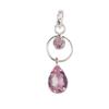 Morganite Gemstone 925 Sterling Silver Jewelry Handmade Women Gift Pendant 1.80" PP-10-11