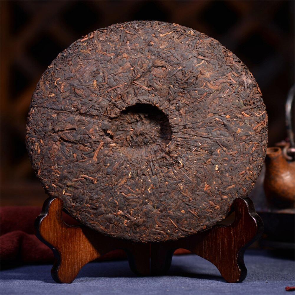 Pu-erh Tea Cake 357g Yunnan Shu Puer Glutinous Rice Flavor Loose Material Fermented Tea