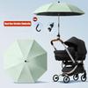 85cm Clip-on Uv Umbrella Baby Cart Parasol 2 in 1 Baby Stroller Umbrella for Sun Shade Rain-proof Baby Stroller Accessories Gift