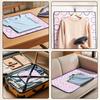 Soft Ironing Mat 6-Layer Thickened Non-slip Laying Ironing Board Protection Heatproof Pad Foldable Insulated for Travel Home