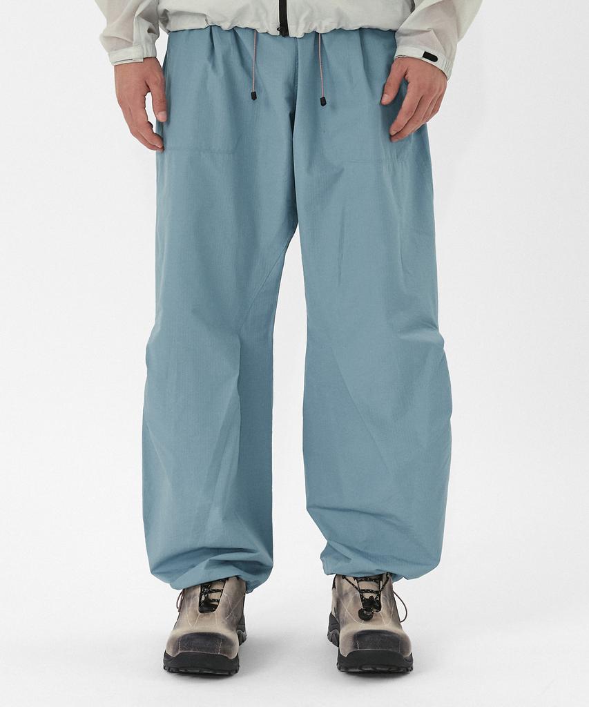 Sanlo [Unisex] Wide String Hiking Pants - Sky Blue