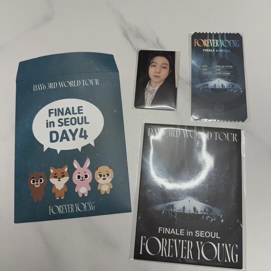 

Day6 Concert Day 4 Admission Kit