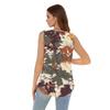 Womens Casual O Neck Loose Color Sleeveless Top T-shirt Summer Tank Tops For Women Tank Camisole Sleeveless Basic Tops