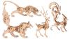 Prendre Wooden 3D Wood Interior Educational Animal Puzzle, Puzzle, Craft, Puzzle, Animal, Cool, Decor, Toy, Adult, Easy,