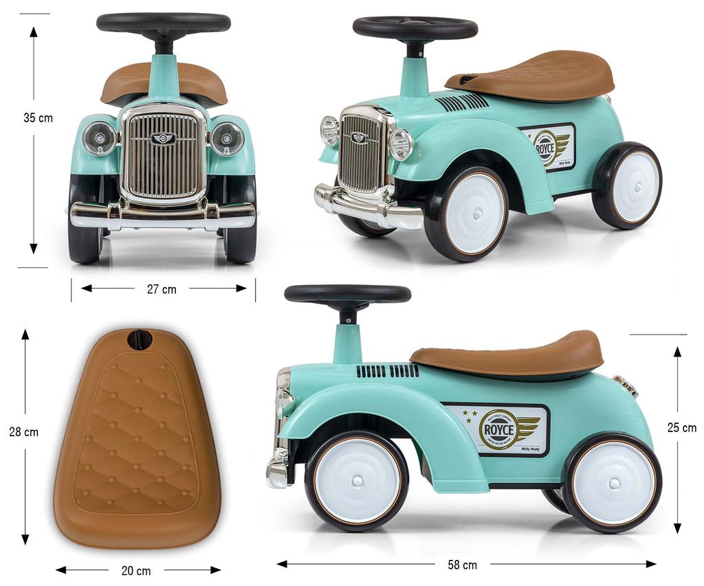 MILLY MALLY Royce mint vehicle