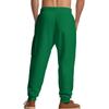 Mens Cargo Sweatpants Elastic Waist Pants With Pockets Baggy Drawstring Jogger Pants