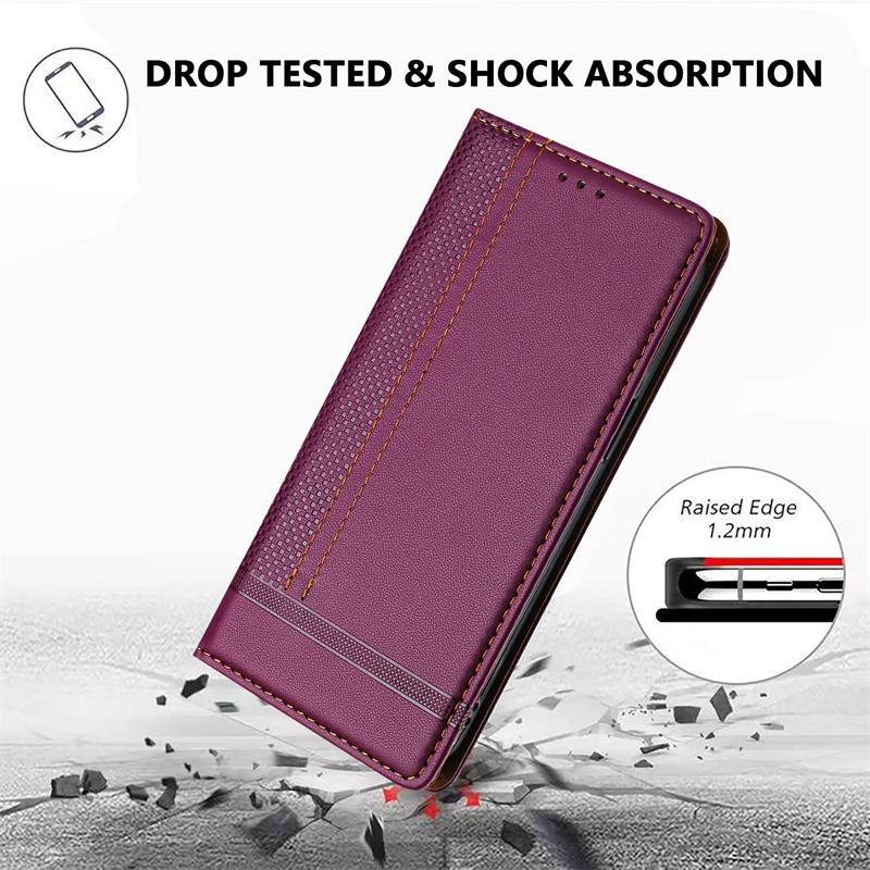 Leather Case for Ulefone Note 19 20 Pro Protective Flip Wallet Cover