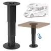 Heavy Duty Camper Table Pedestal Adjustable Pneumatic Versatile Table Pedestal Aluminum Alloy Lift Up Table Base for Boat Yacht