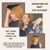 Practical Hairband Keeper Graduation Hat Retainer Hairstyle Maintaining Holder Hairstyle Intact Keeper on Graduation Day