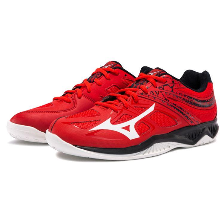 Mizuno Thunder Blade 2 Red Unisex Sneakers White Blue V1GA197063