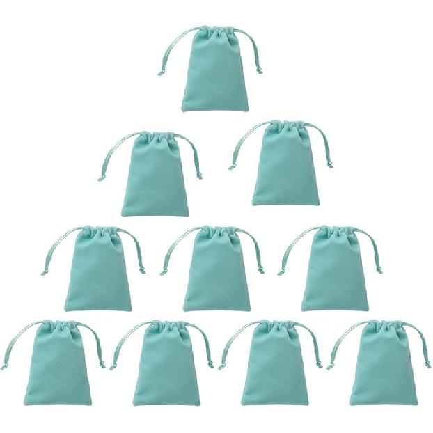 20Pcs Velvet Drawstring Bags for Jewelry,3.14 x 3.93 inches Velvet Cloth Jewelry Pouches Velvet Jewelry Pouches for Christmas Thanksgiving Wedding 1.96 x 2.75 Inch