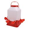 Chick Waterer 10L Large Capacity Chicken Feeder Plastic Poultry Water Fountain for Ducks