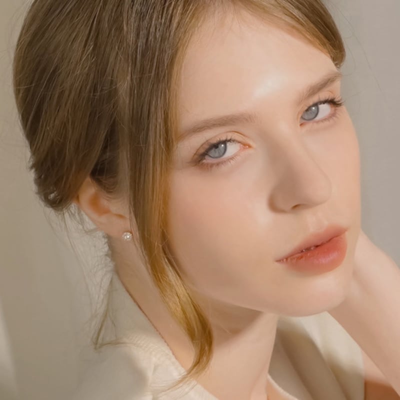 JEWNEL (1+1)Silver925 Cubic Flower Twelve Piercing