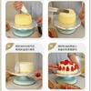 10 INCH Baking Tools Aluminum Alloy Birthday Cake Turntable Plastic Ceramic Turntable Glass Turntable Flower Mounting Table