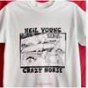 Neil Young zuma Crazy Horse Maglietta Organica Nuova Ufficiale Vintage Morbida Versatile Uomo Streetwear Casual
