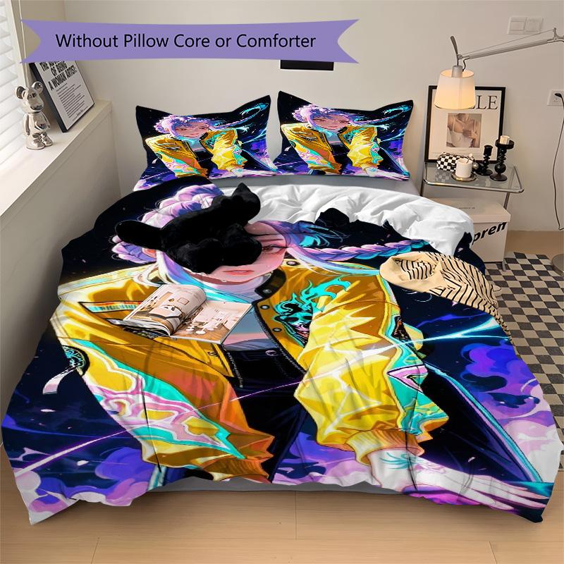 Electric Energy Bedding 3 Piece Set Hd Print Duvet Cover Pillowcases For Teens Adult Bedroom Decoration Christmas Gift C9211241