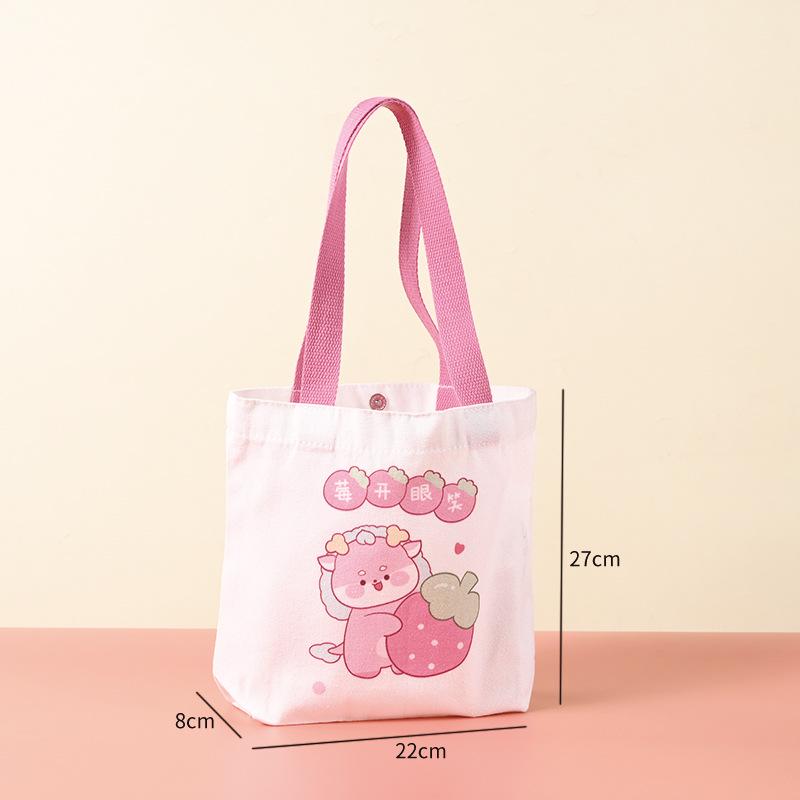 Custom Logo Canvas Handbag - Year of the Horse Annual Meeting Gift for Customers