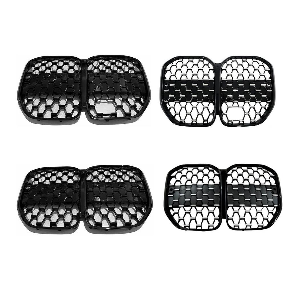 Meteor Style ACC Front Bumper Grille for 2021-2023 BMW 4 Series G22/G23
